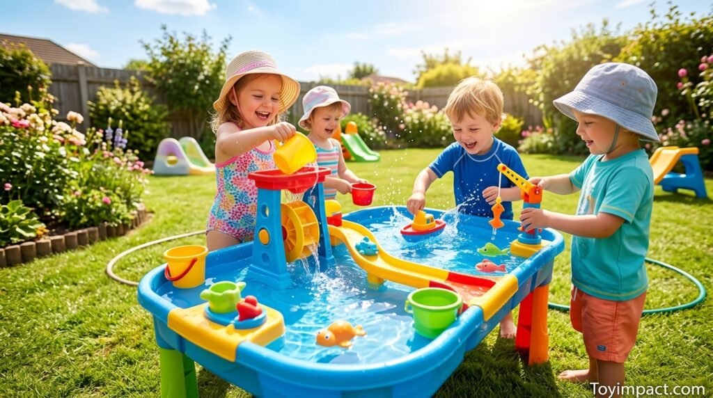 Best Water Table Toys for Backyard Fun